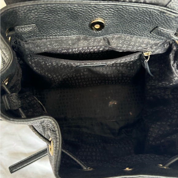 Kate Spade Mini Drawstring Backpack - Black - Picture 5 of 7